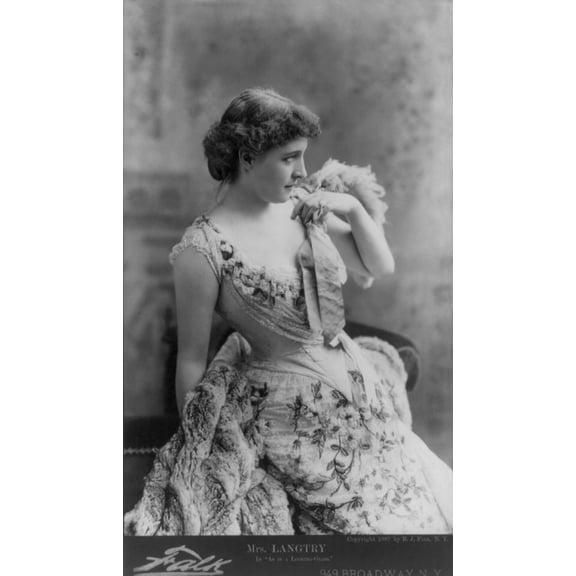 Lillie Langtry (1853-1929) History (24 x 36)
