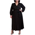 thumbnail image 1 of Signature by Robbie Bee Womens Maxi A-line Dress, black, Plus Size, 22W, 1 of 1
