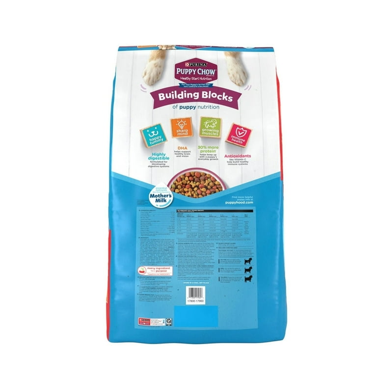 Purina Puppy Chow Tender Crunchy Dry Dog Food 36 Pounds