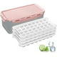 thumbnail image 1 of Silicone Ice Cube Trays And Ice Cube Storage Container Set With Airtight Locking, 1 of 5