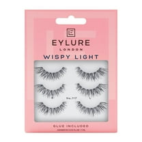 Eylure Wispy False Eyelashes, No. 117, 3 Pairs
