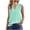 Mint Green, variant on Ytndtr Womens Tank Tops V Neck Sleeveless Shirts Flowy Loose Fit Basic Casual Summer Tee Tops
