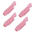 thumbnail image 1 of 4 Pcs Pinces à Cheveux Rouleaux de Racine Outil de Coiffure pour Femmes Filles, Rose, 1 of 8