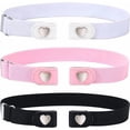 thumbnail image 7 of AWAYTR 3 Pcs Children Magnetic Buckle Elastic Belts Easy Wear Adjustable Stretch Belt for Toddler Boys Girls Pants, 7 of 7