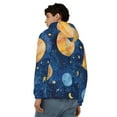 thumbnail image 4 of Naloa Planets And Stars1 Men’s Hoodies, Zip up Hoodie, Sweatshirts,Hoodies for Men Sizes S-3XL-3X-Large, 4 of 5