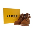 thumbnail image 6 of Mens 6” Waterproof Full Grain Leather Slip Resistant Steel Toe Work Boots, Brown, 9.5M, 6 of 6