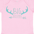 thumbnail image 4 of Inktastic Big Brother, Deer Antlers, Arrow - Blue Gray Boys Baby Bodysuit, 4 of 5