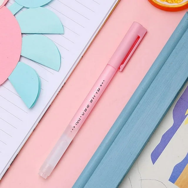 Stylo Distributeur Forme de Stylo Point Distributeur Manuel pour Enfants Compte Séchage Rapide Couleur Stylo Distributeur Colle 1 ml