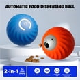 thumbnail image 4 of Interactive Dog Toys, Treat Dispensing Dog Puzzle Toy, Dog Treat Ball, Durable Motion Activated Moving Dog Toy for Puppy Small Medium Large Dogs, USB Rechargeable, 4 of 4