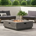thumbnail image 6 of Mondawe 50,000 BTU Square Iron Fire Pit, 6 of 10