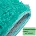 thumbnail image 5 of FANNYC Square Bathroom Area Rug Non-Slip Fluffy Shaggy Carpet Kitchen Bedroom Living Room Floor Protectors Mat Entrance Door Pad Solid Color Modern Style Carpet,15.7''x23.6'', 5 of 6