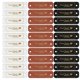 thumbnail image 1 of 60Pcs Handmade PU Leather Tags Faux Leather Sew on Labels Embellishment Knit Accessories with Holes for DIY Crafts, 1 of 5