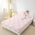 thumbnail image 4 of Feelyou 4-Piece Kids Xmas Gifts Full Sheet Set, Black Red Christmas Plaid Bedding, 4 of 7