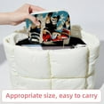 thumbnail image 6 of Rugby Velvet Portable Earring Organizer with Removable Compartment - Gift Jewelry Box/Jewelry Boxes - Jewelry Display, 6 of 7