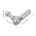 thumbnail image 2 of Tineasur 4Pcs Atv Steering Tie Rod End Kit Lightweight Suspension Linkage for M8 Models, 2 of 8