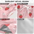 thumbnail image 4 of Kids' Beach Pants Comfortable Swim Trunks Strawberry and Flowers Shorts for Pool Vacation and Lounge Wear 2T, 4 of 8