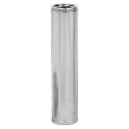 Selkirk 6" SuperPro Factory-Built Chimney 18" Length