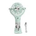 thumbnail image 2 of Portable Fan Handheld USB Personal Fan With Fine Spray And Rechargeable Battery For Outdoor Indoor Use, 2 of 6