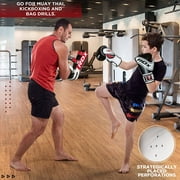 RDX Kids Boxing Gloves for Training & Muay Thai Maya Hide Leather Junior 4oz Mitts for Sparring, Focus Pads, Fighting & Kickboxing Good for Youth Punch Bag, Punching and Grappling Dummy