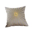 thumbnail image 2 of Wzzjkit Solid Color Pillow Nordic Embroidery Office Chair Back Cushion Pillow, 2 of 6