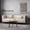 Beige, variant on 90" Tufted Waffle Stitch Big Sofa, Soft Couch with Smooth Upholstery, Furniture Couch with Sturdy Rubberwood Frame for living room apartment, Navy Blue