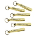 thumbnail image 3 of 6 llaveros japoneses con anzuelo de pesca, accesorios de artesanía de cuero, cartera artesanal. áurea clara, 3 of 9