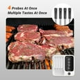 thumbnail image 3 of INKBIRD WiFi & Bluetooth Meat Thermometer with 4 Probes Unlimited Range Dishwasher Waterproof Bluetooth Thermometer for iOS & Android, 3 of 9