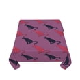 thumbnail image 5 of Wukai Leopard Print Waterproof Tablecloth for Kitchen Dining, Fits Square Tables for 2-4 Seats -54"x54", 5 of 7