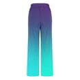 thumbnail image 4 of BLVB Women's Pajama Pants Soft Cropped Lounge Pant Elastic Waist Trousers Casual Sleepwear Pj Bottoms with Pockets Multicolor 7, 4 of 5