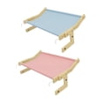 thumbnail image 1 of Percha extraíble para ventana de gato jinwen hamaca para cama colgante Rosado, 1 of 8