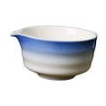 thumbnail image 3 of Lipstore Ceramic Matcha Bowl 450ml Traditional Porcelain Tea Bowl for Family Beginner Blue, 3 of 8
