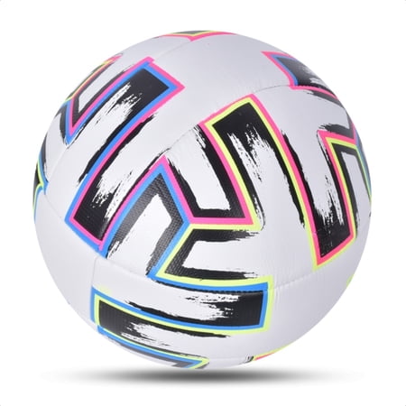 LOPNGLS Newest Soccer Ball Size 5 Machine-Stitched Football Ball PU Outdoor Sports League Match Training Balls Futbol Voetbal