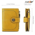 thumbnail image 7 of SUOSDEY Women Leather Wallet Small Compact Ladies Purse RFID Blocking Credit Card Case, 7 of 7