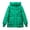 Green, variant on Winter Down Coat, Thickened Padded, Hooded, Pockets, Zipper Closure with Drawstring, Windproof Heat Retention, Daily Cold Weather Outwear, Cotton Jacket