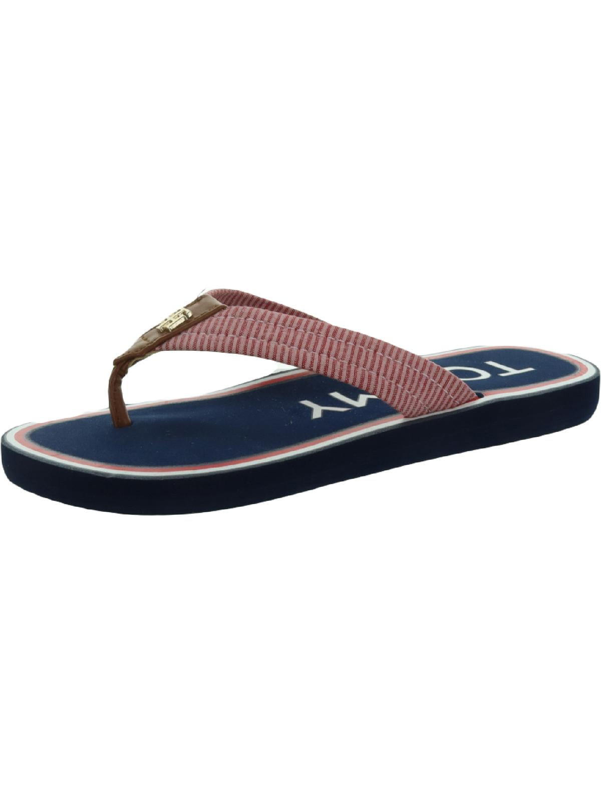 tommy beach sandals