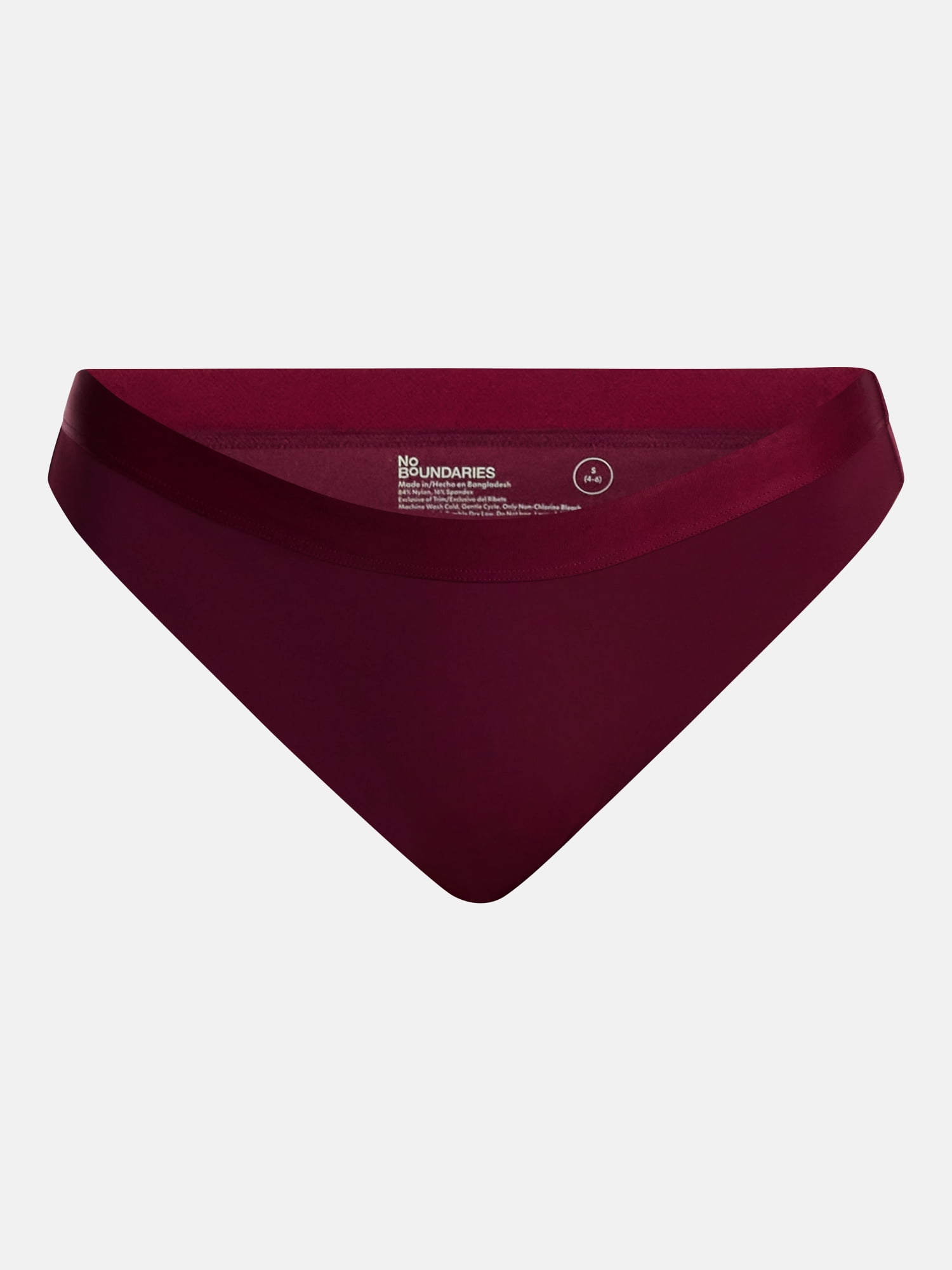No Boundaries Micro Thong Panties, 1 Pack, Women's XS-XXXL