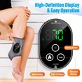 thumbnail image 4 of Pastsky Heat Vibration Foot Massager, 3 Heat Levels Ankle Massage with Extension Belt, Electric Ankle Warmer for Relieve Pain, 4 of 10