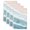 light blue-green, variant on Ombre Green Ocean Kitchen Towels Set of 1, Coastal Waves Beach Gradient Absorbent Dish Towels for Kitchen, Microfiber Hand Towel, Quick Drying Tea Towel for Cleaning Decorative Dishcloths