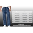 thumbnail image 4 of LONKITO Mens Jeans Related Fit, Casual Work Straigh Leg Jeans with Pockets Denim Pants, Blue Size S, 4 of 8