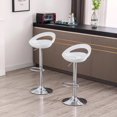 thumbnail image 4 of Heavenly Collection White Plastic Adjustable Stool, 4 of 8
