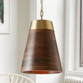 thumbnail image 5 of 14.5 Inch 1 Light Pendant In Urban/Industrial Style 10 High By 14.5 Wide     -Traditional Installation Capital Lighting 330314Wr, 5 of 6