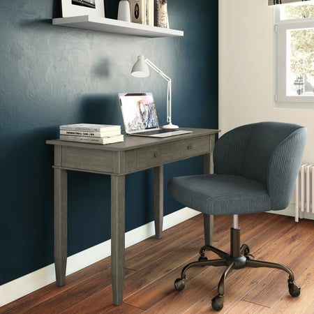 Simpli Home - Carlton Rectangular Contemporary Wood 1-Drawer Table - Farmhouse Gray