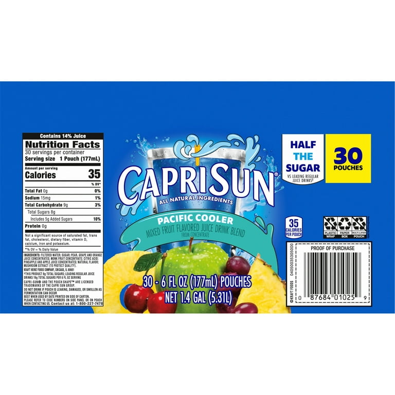 Capri Sun Pacific Cooler Mixed Fruit