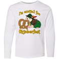 thumbnail image 3 of Inktastic I'm Excited for Oktoberfest with Cute Hedgehog Long Sleeve Youth T-Shirt, 3 of 5
