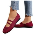 thumbnail image 5 of Mostsola Mesh Ballet Flats Shoes for Women Slip on Comfortable Casual Mary Jane Walking Shoes, 5 of 8