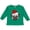 Kelly Green, variant on Inktastic Christmas Pug Dog Santa Boys or Girls Long Sleeve Toddler T-Shirt