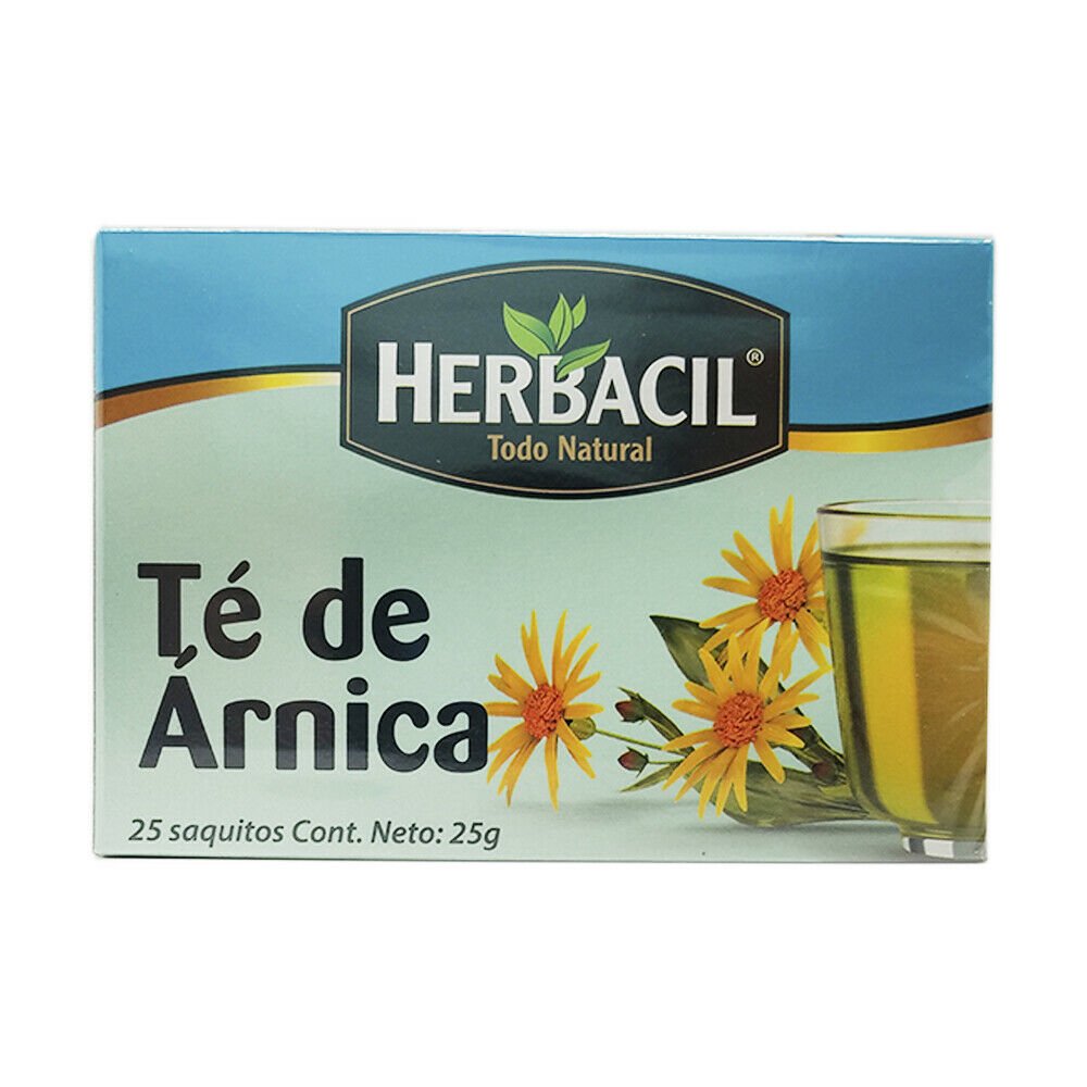 Herbacil Arnica Tea. Herbal Infusion Natural Pain & Inflammation Relief