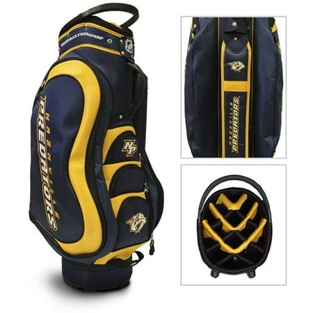 UPC 637556145352 product image for Team Golf NHL Nashville Predators Medalist Golf Cart Bag | upcitemdb.com