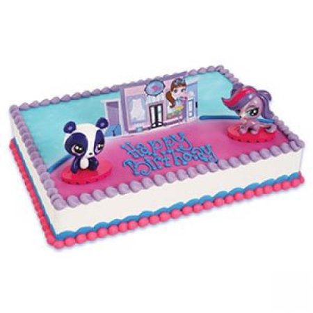 Bakery Supplies Littlest Pet Shop Cake Topper Decorating Set 2