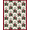 Red, Pattern 2, variant on ODIKA 4'x6' Machine Washable Non-Slip Area Rug, Nordic Yuletide Celebration Decorative Floor High Traffic Rug, Red, 618579